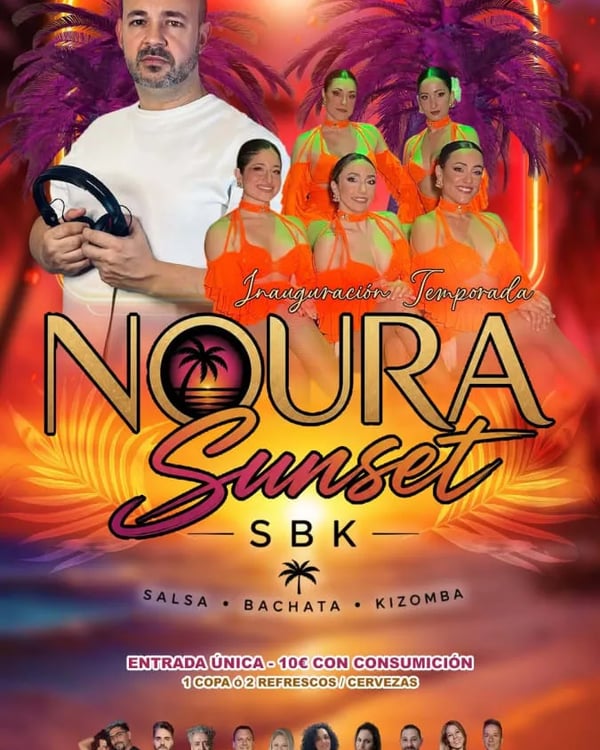 Noura Sunset SBK Inauguración de Temporada - Poster del evento