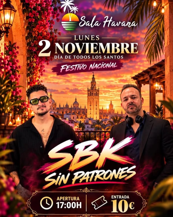 SBK sin patrones - Poster del evento