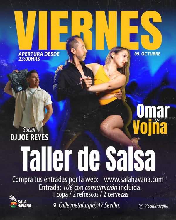 Viernes social - Poster del evento