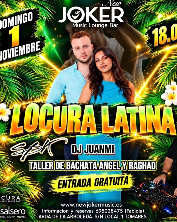 Locura Latina - Poster del evento
