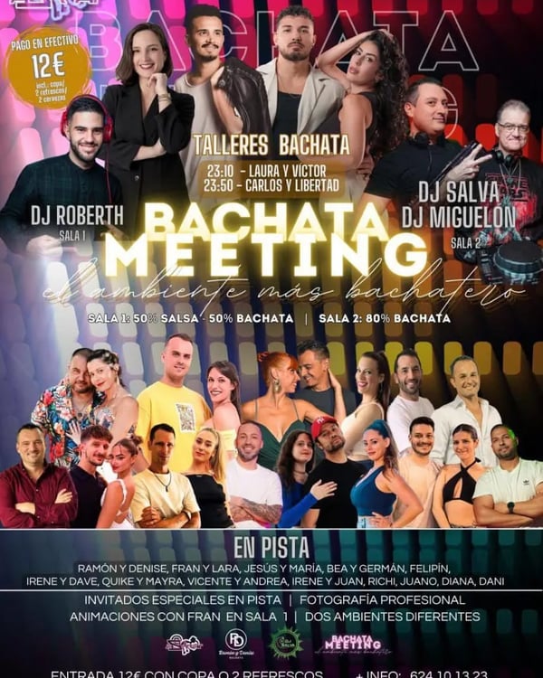 Bachata Meeting - Poster del evento