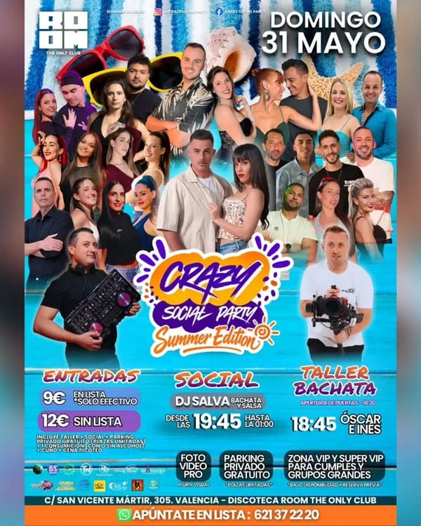 Crazy Social Party - Summer Edition - Event poster
