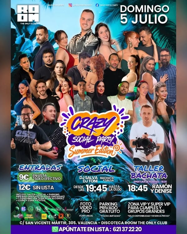 Crazy Social Party - Summer Edition - Event poster