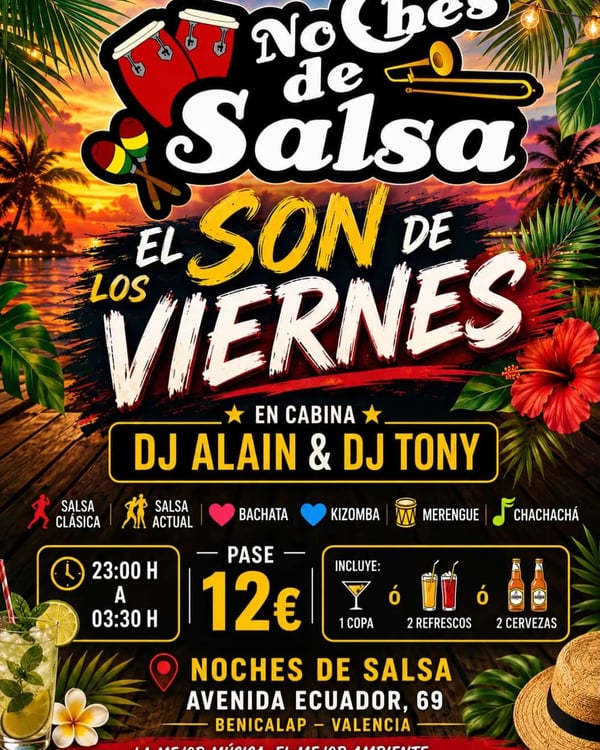 El son de los viernes - Poster del evento