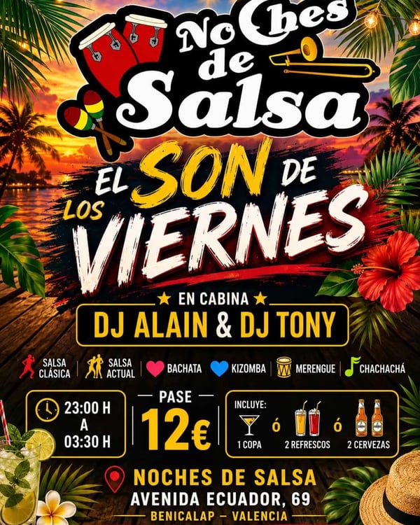 El son de los viernes - Poster del evento