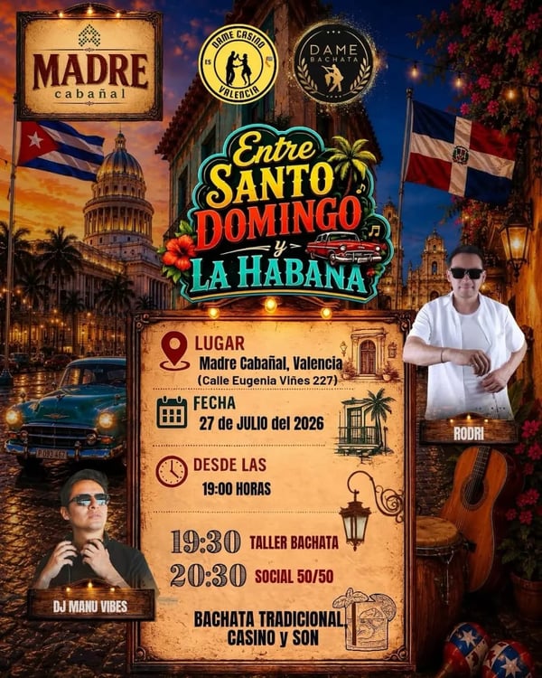 Entre Santo Domingo y La Habana
