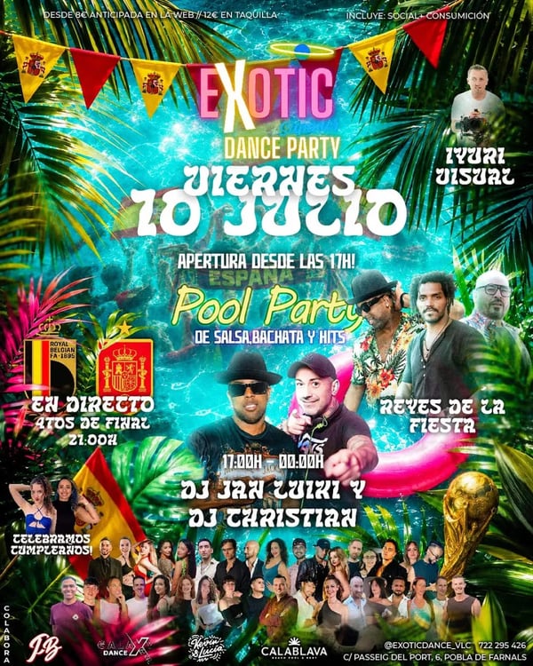 EXOTIC Dance Party - Pool Party