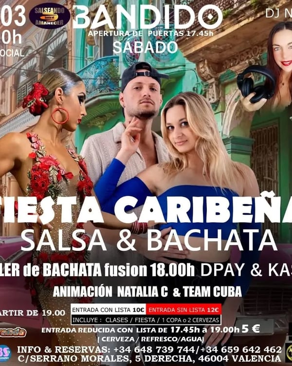 Fiesta Caribeña Salsa & Bachata