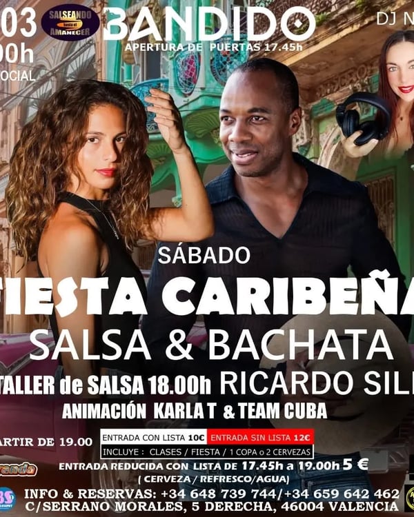 Fiesta Caribeña Salsa & Bachata