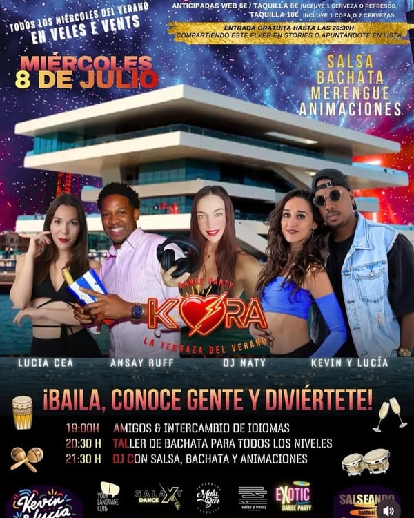 KORA Dance Party - La Terraza del Verano