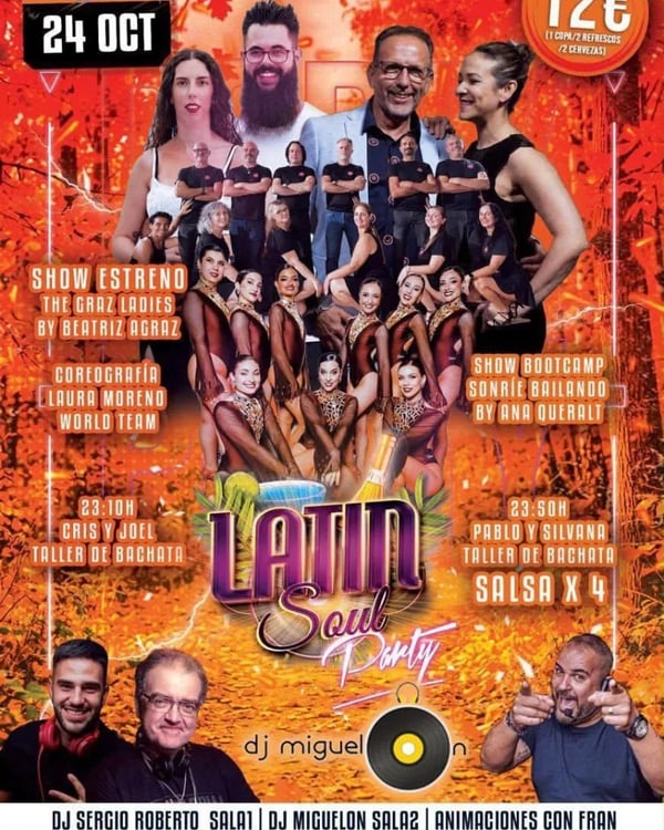 Latin Soul Party - Poster del evento