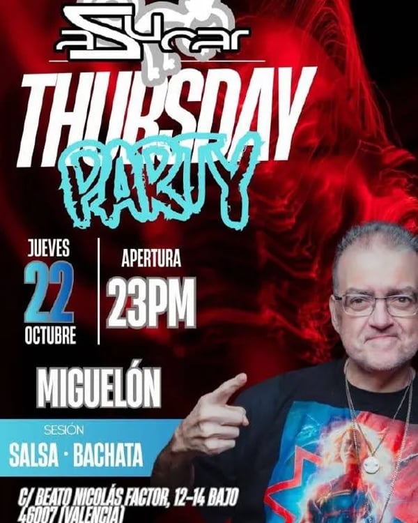 Thursday Party - Event poster