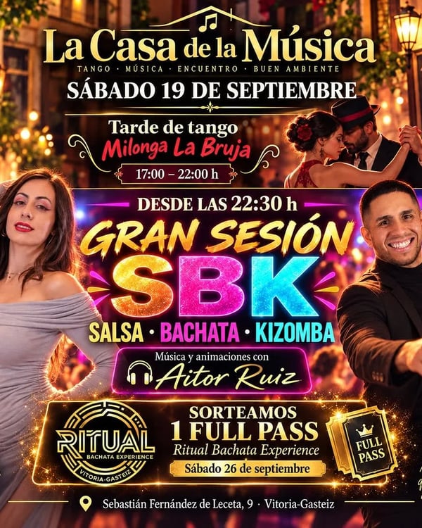 Gran sesión SBK – La Casa de la Música - Poster del evento