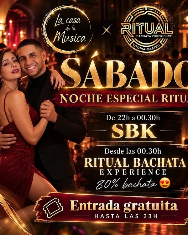 Noche Especial Ritual – Ritual Bachata Experience - Event poster