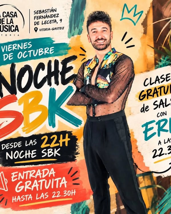 Noche SBK - Poster del evento