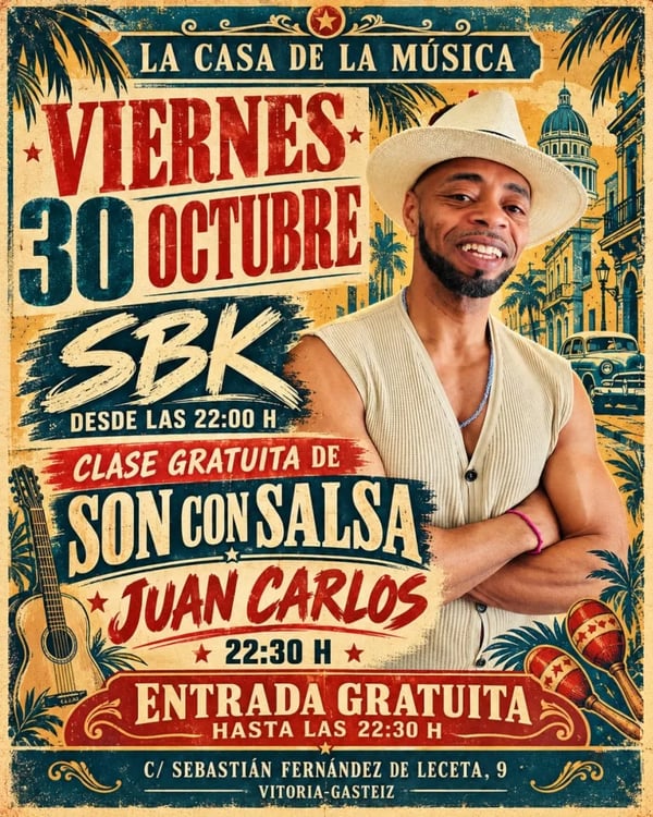 Viernes social - Poster del evento
