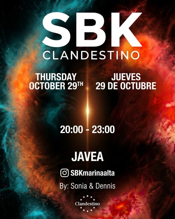 SBK Clandestino - Poster del evento
