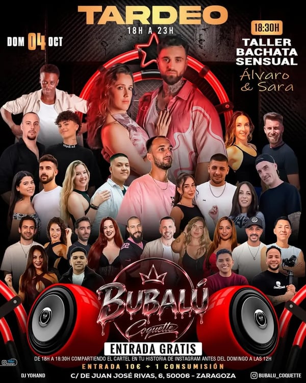 Bubalu Coquette - Poster del evento