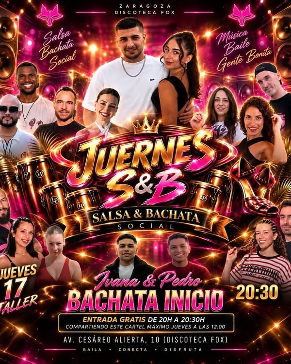 Jueves S&B – Salsa & bachata social