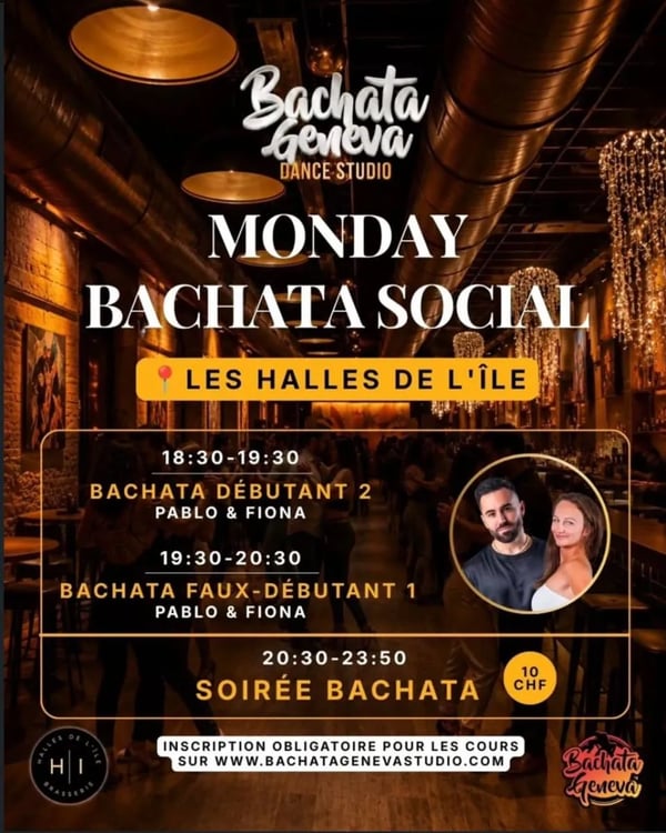 Monday Bachata Social - Poster del evento