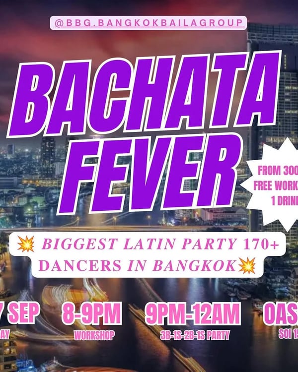 Bachata Fever - Poster del evento