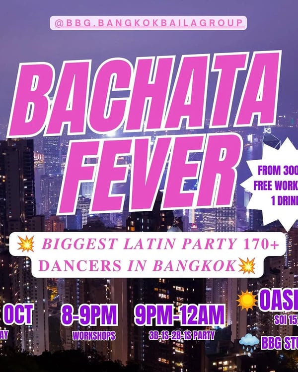 Bachata Fever - Poster del evento
