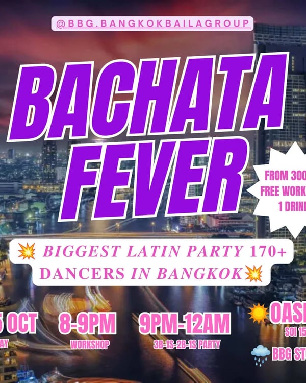 Bachata Fever - Poster del evento