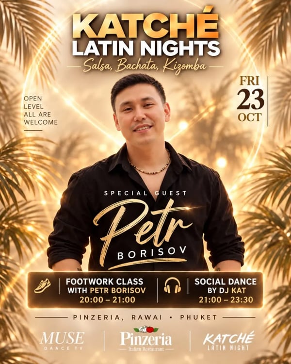 Katché Latin Nights - Poster del evento