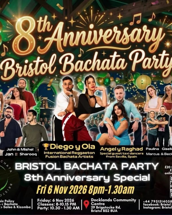 Bristol Bachata Party 8th Anniversary Special