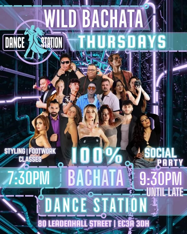 Wild Bachata Thursdays - Poster del evento