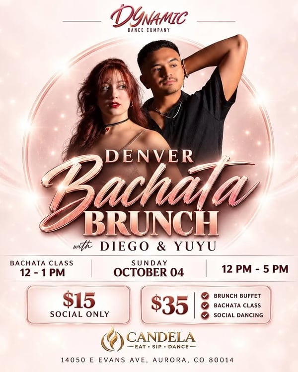 Denver Bachata Brunch with Diego & Yuyu