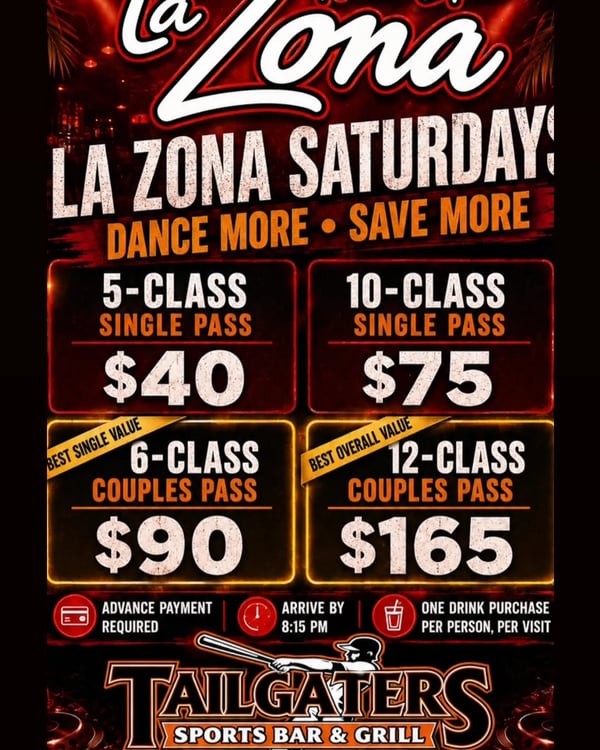 La Zona Saturday