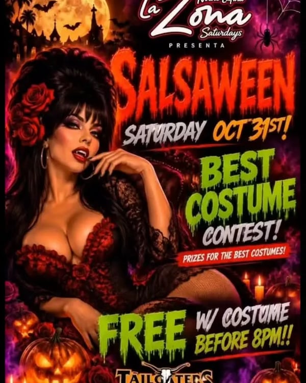 Salsaween - Poster del evento