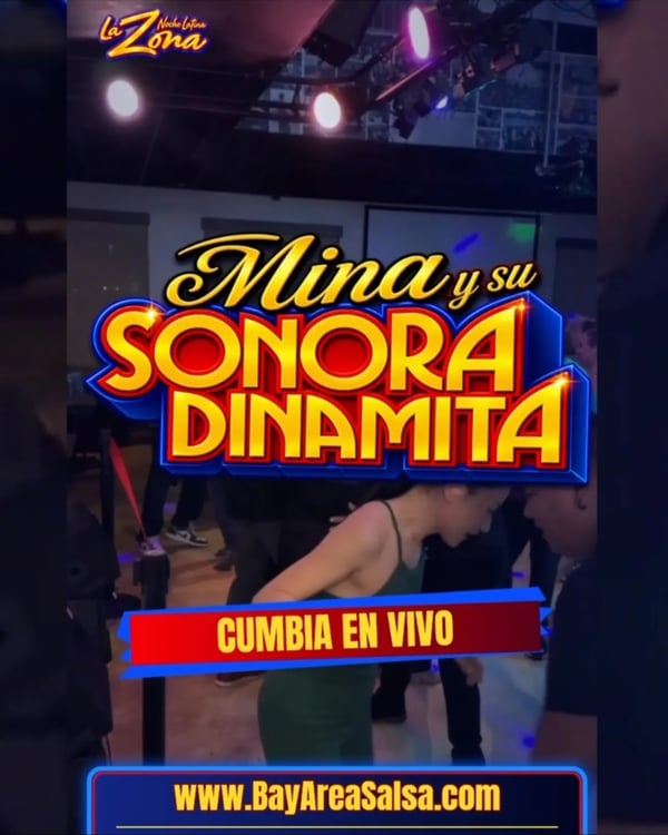 Una noche de cumbia - Poster del evento