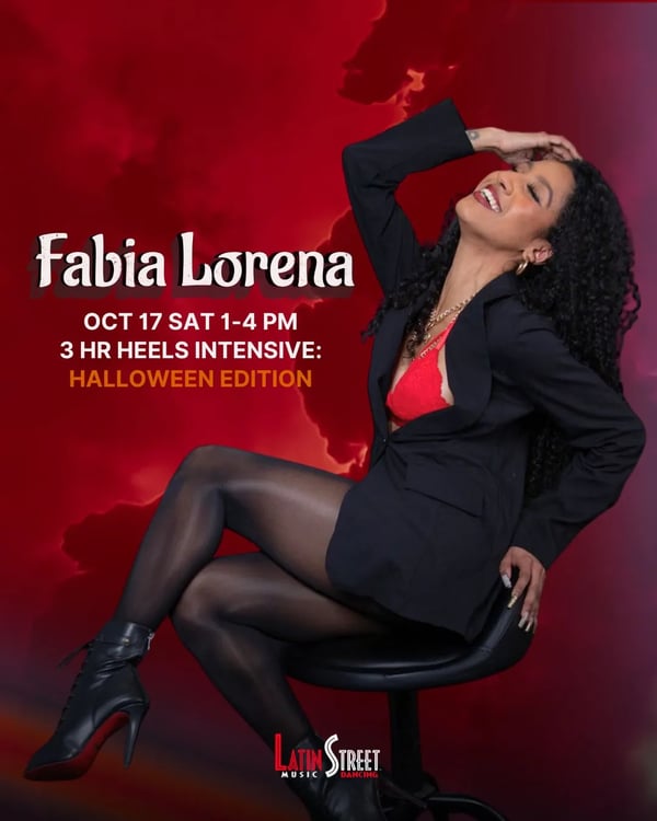3 Hr Heels Intensive: Halloween Edition - Poster del evento