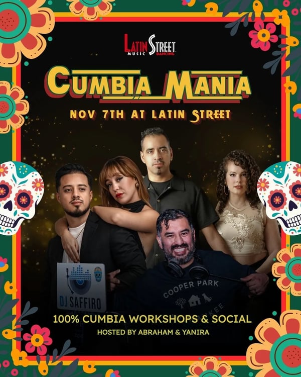 Cumbia Mania - Poster del evento