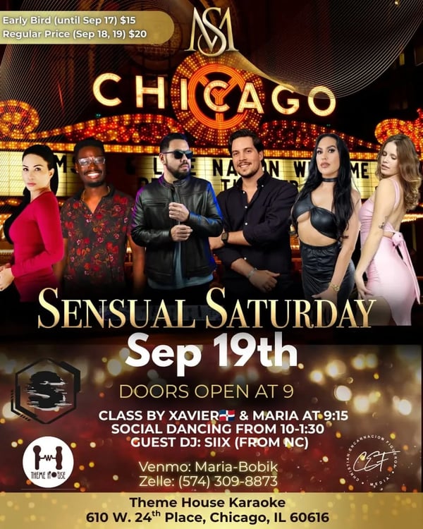Sensual Saturday - Poster del evento