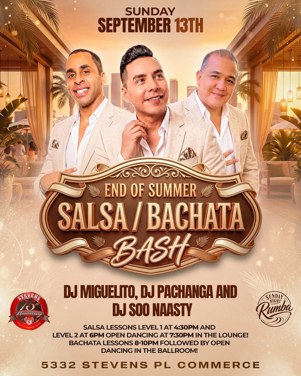 End of Summer Salsa / Bachata Bash