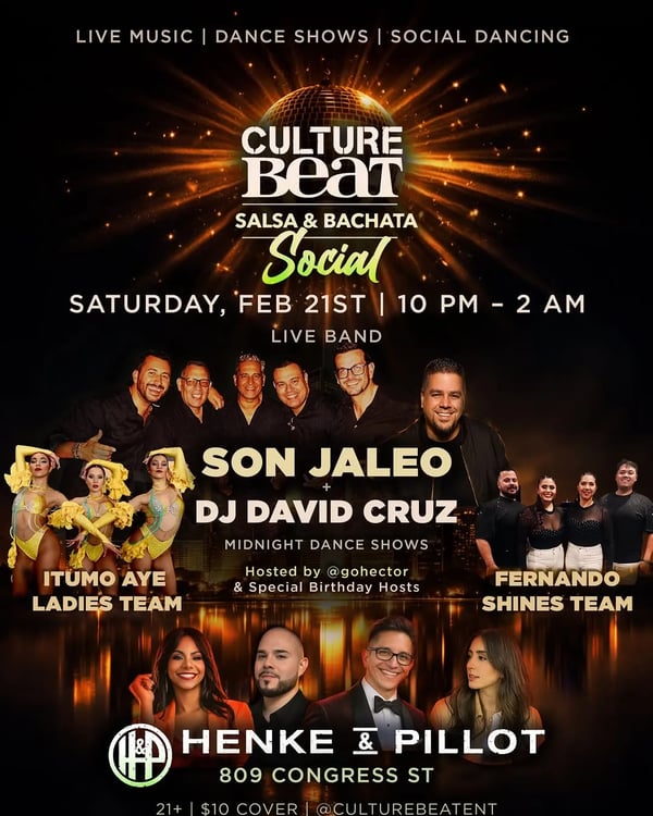 Culture Beat Salsa & Bachata Social