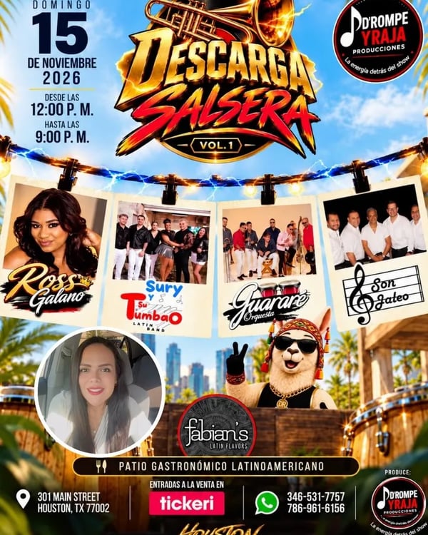 Descarga salsera vol. 1 - Event poster