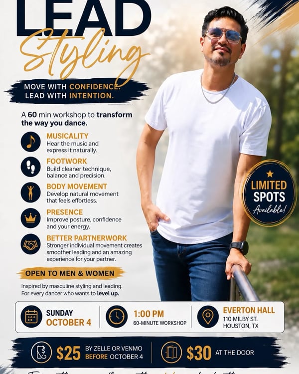 Lead Styling - Poster del evento