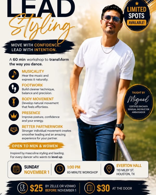 Lead Styling - Poster del evento