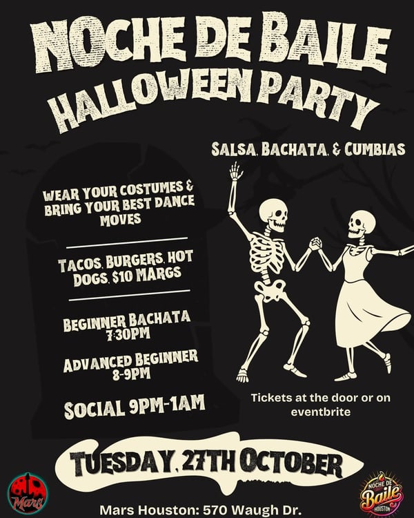 Noche de Baile Halloween Party - Event poster