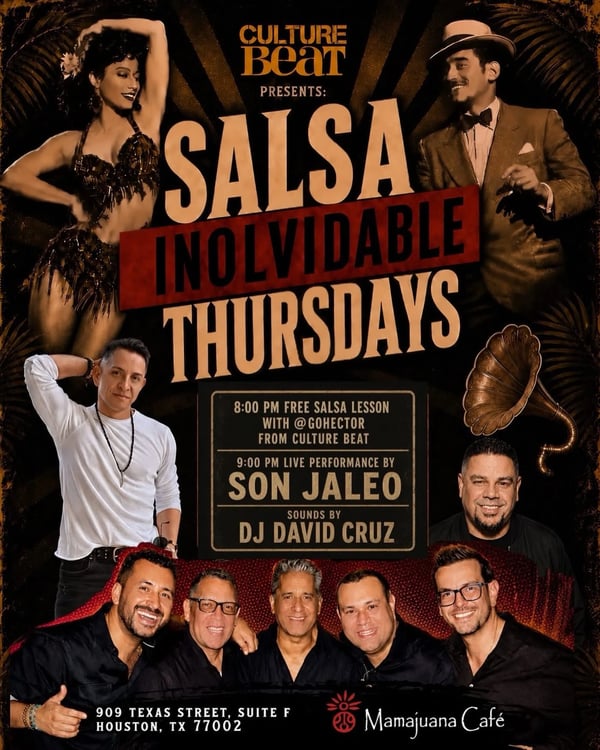 Salsa inolvidable Thursdays - Event poster