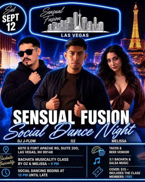 Sensual Fusion Social Dance Night