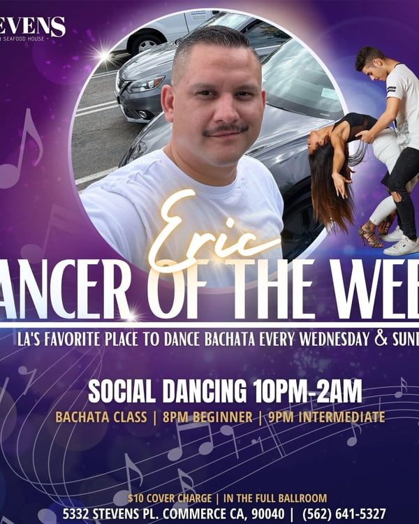 Bachata Wednesday - Poster del evento