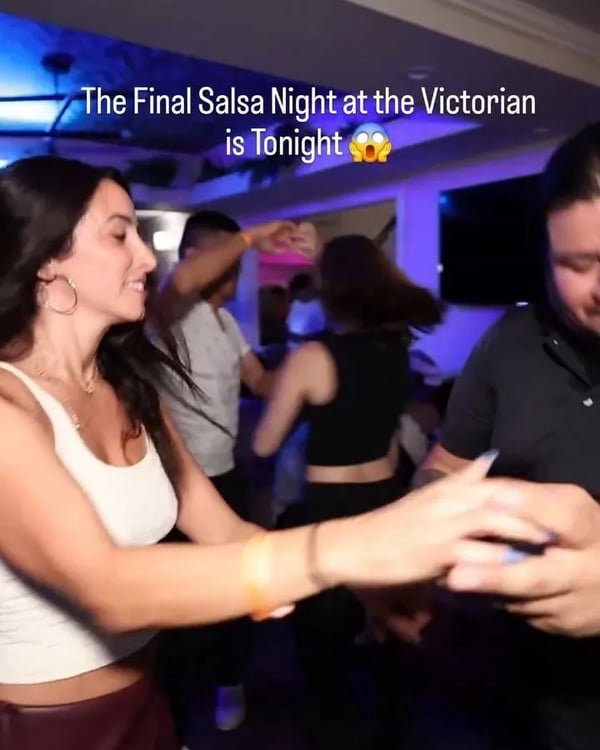 Friday salsa night - Poster del evento