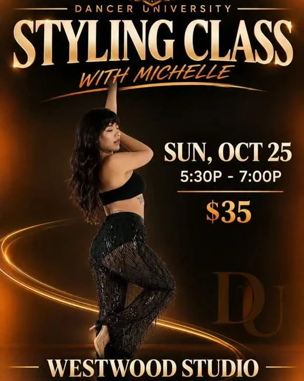 Styling Class with Michelle - Poster del evento