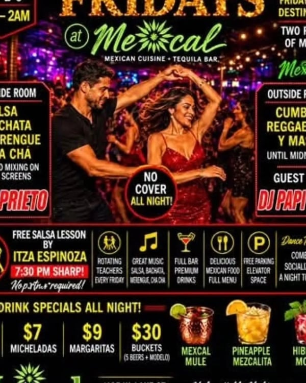 Sexy salsa - Poster del evento