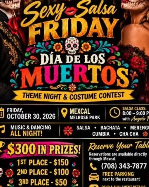 Sexy Salsa Friday - Poster del evento